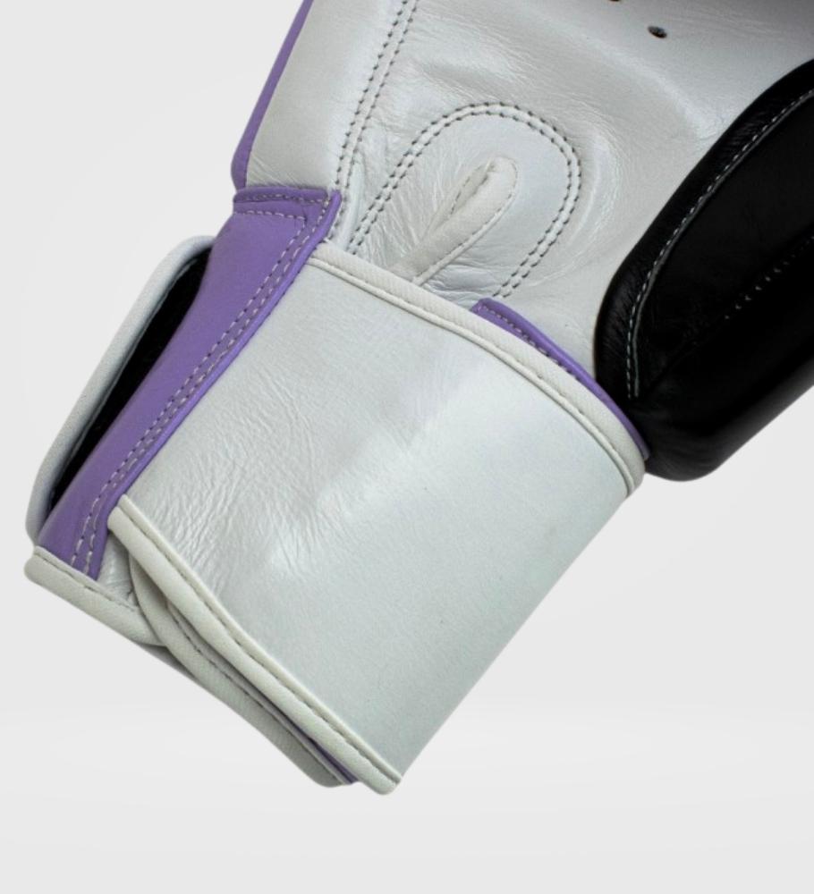 Super Pro Boxhandschuhe Enforcer - Lila/Schwarz/Weiss - The Fight Company