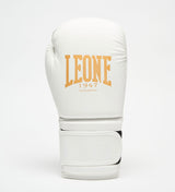 Leone Boxhandschuhe GN059W - Weiss/Gold - The Fight Company Deutschland