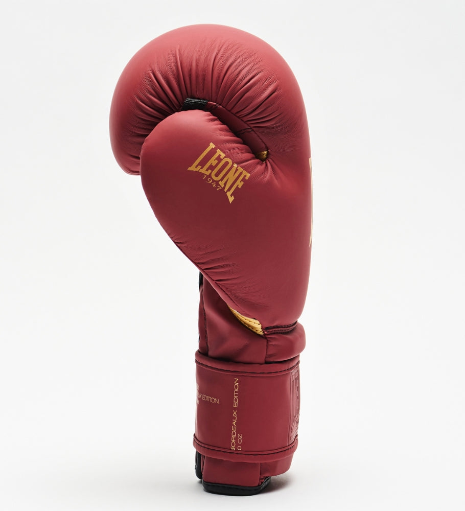 Leone Boxhandschuhe GN059X - Rot/Gold - The Fight Company Deutschland