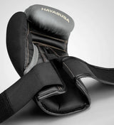 Hayabusa (Kick)Bokshandschoenen T3 - Grijs/Zwart - The Fight Company