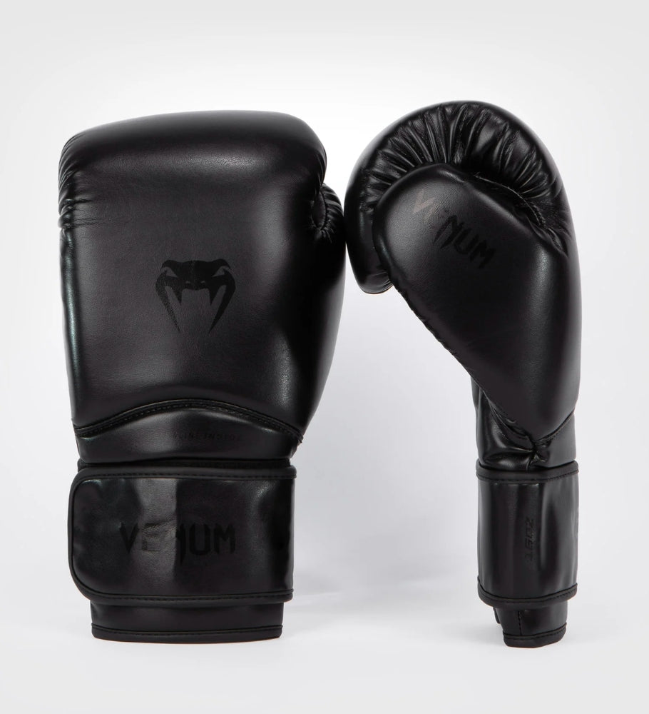 Venum Boxhandschuhe Contender 1.5 - Schwarz/Schwarz - The Fight Company Deutschland