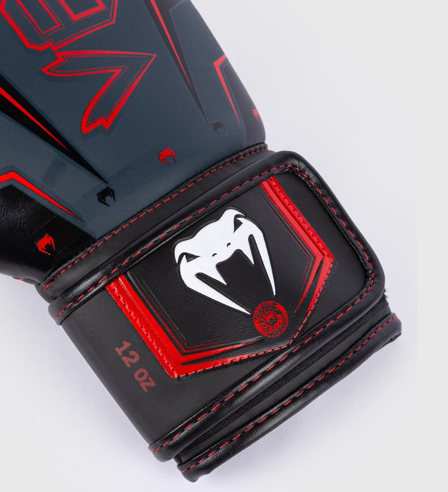 Venum Boxhandschuhe Elite Evo - Dunkelblau/Schwarz/Rot - The Fight Company Deutschland