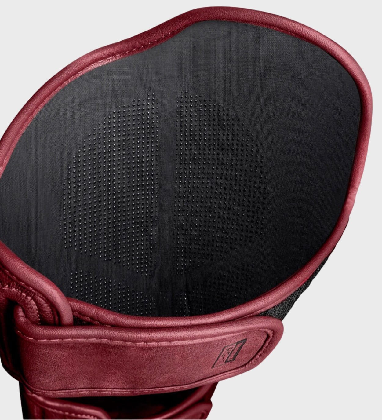 Hayabusa Kickboks Scheenbeschermers T3 LX - Bordeaux Rood - The Fight Company