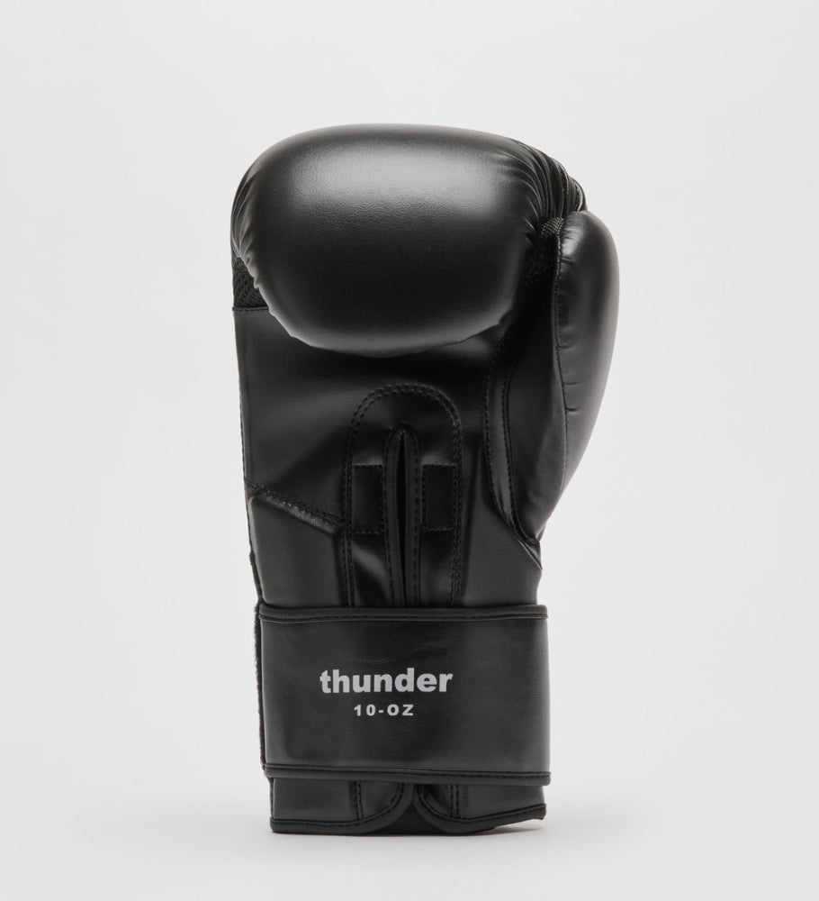 Leone Boxhandschuhe Thunder - Schwarz/Weiss - The Fight Company Deutschland