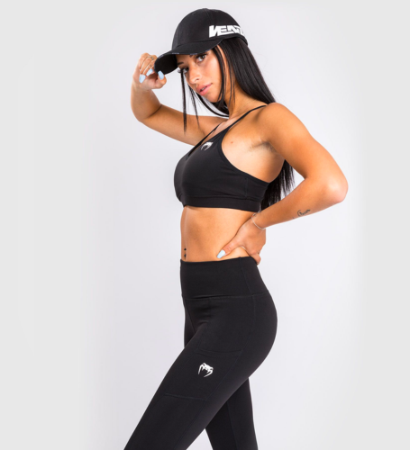 Venum Sports Bra Essential 'Low Impact' - Schwarz - The Fight Company