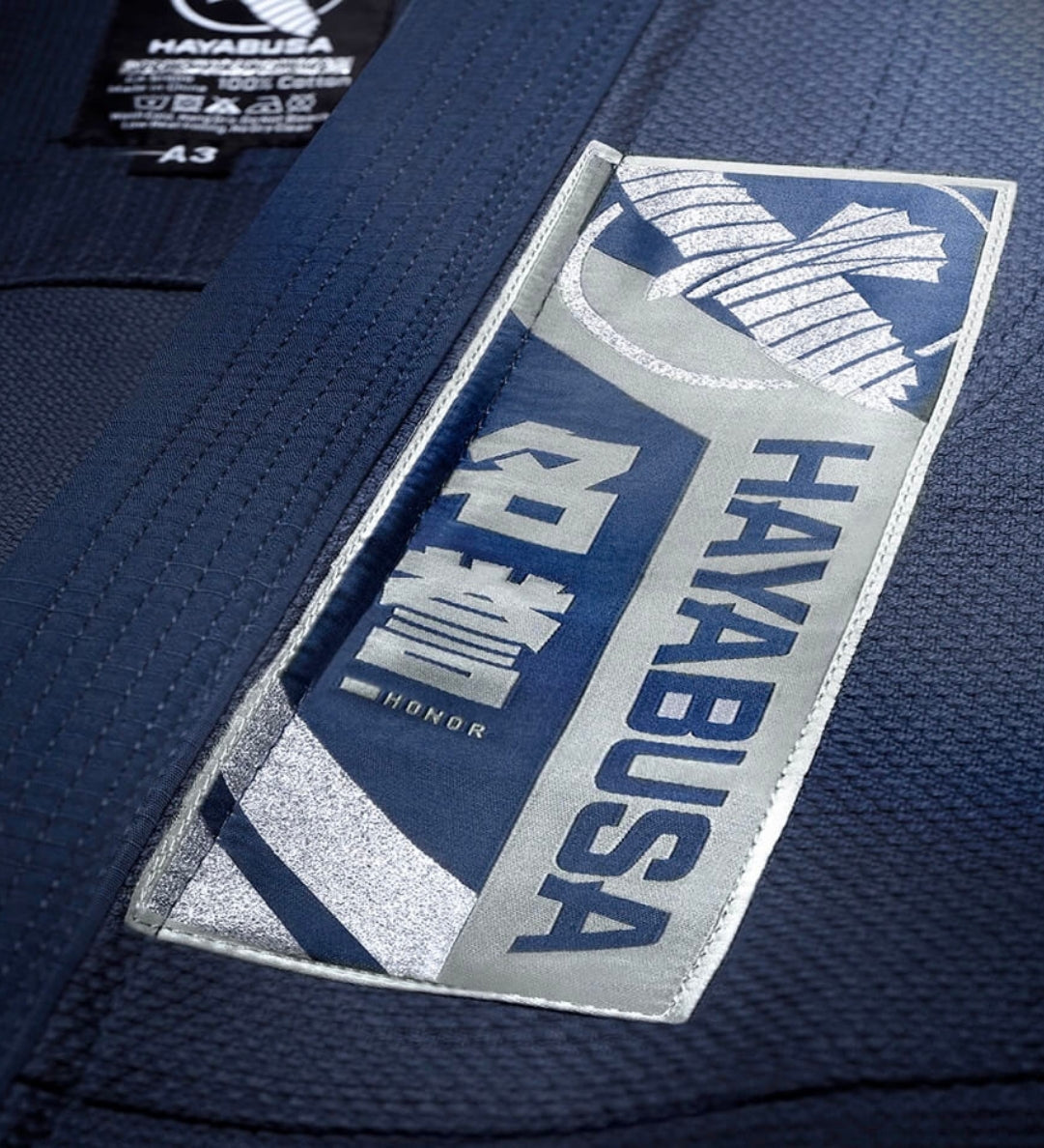 Hayabusa BJJ Gi Ascend Lightweight - Donkerblauw - The Fight Company