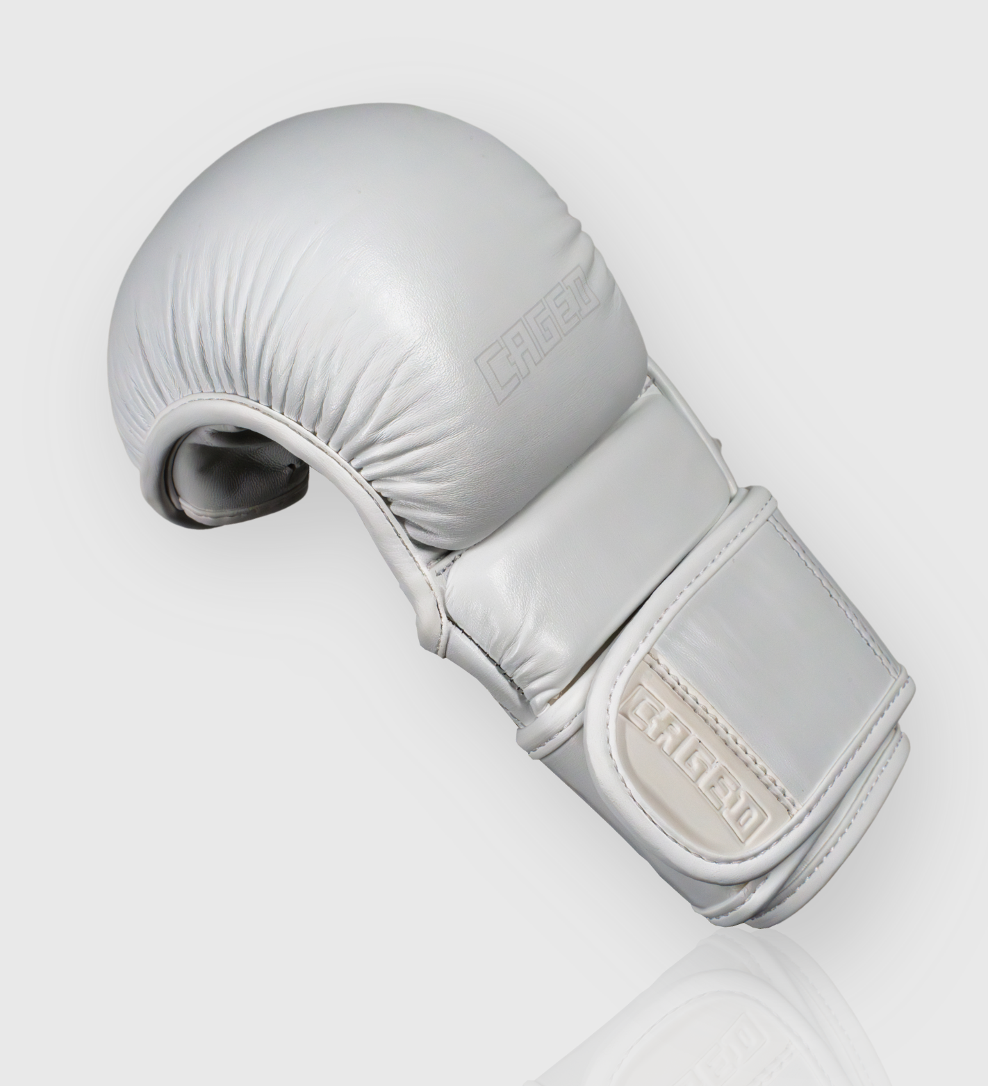Caged MMA Handschuhe 'X Series' Sparring - Weiss - The Fight Company