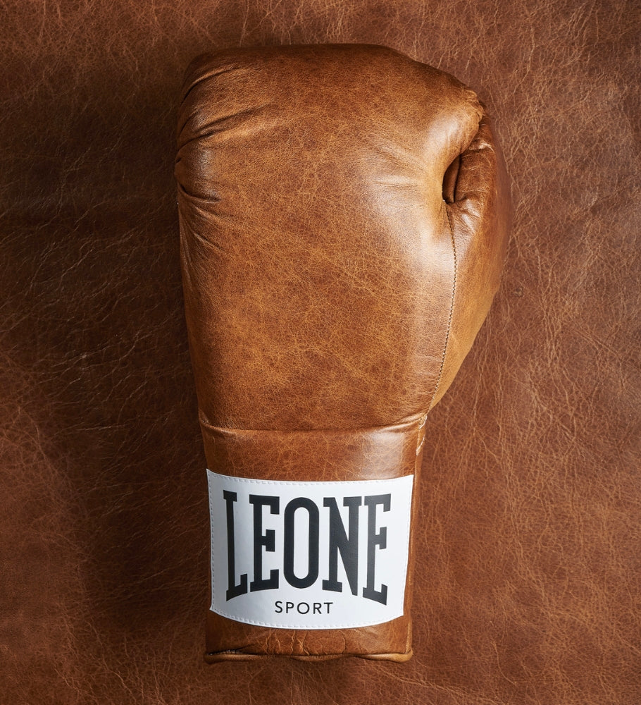 Leone Sport Boxhandschuhe mit Schnürung - Romeo Vintage - The Fight Company Deutschland