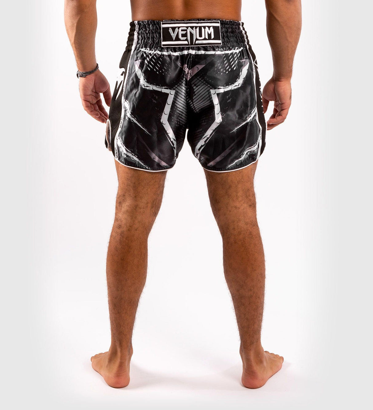 Venum Muay Thai Shorts GLDTR 4.0 - Schwarz/Grau - The Fight Company