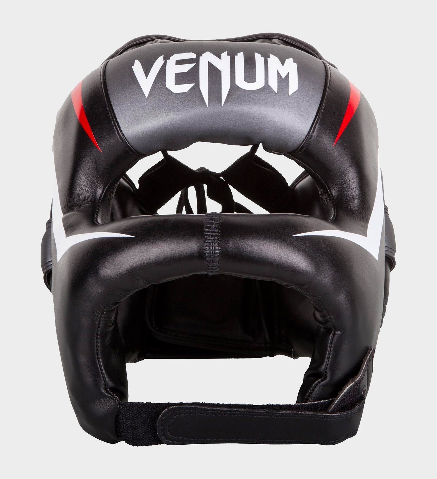 Venum Kopfschutz Elite Iron - Schwarz/Rot/Weiss - The Fight Company