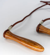 Caged Premium Leder-Springseil - Braun - The Fight Company Deutschland